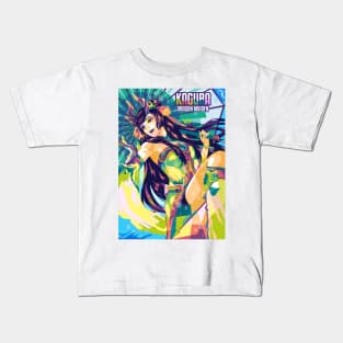 Kagura Dragon Maiden Kids T-Shirt